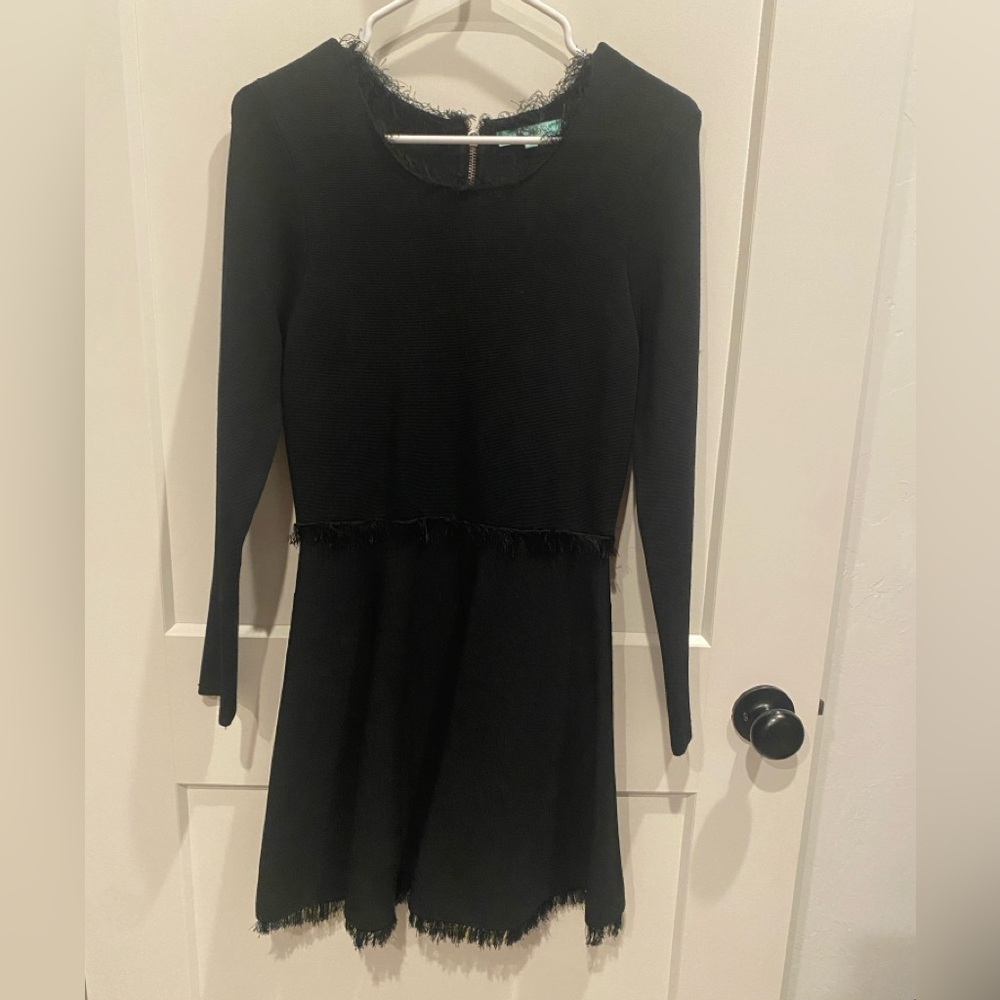 Karlie Little Black Dress Size Large Fits Like A Medium